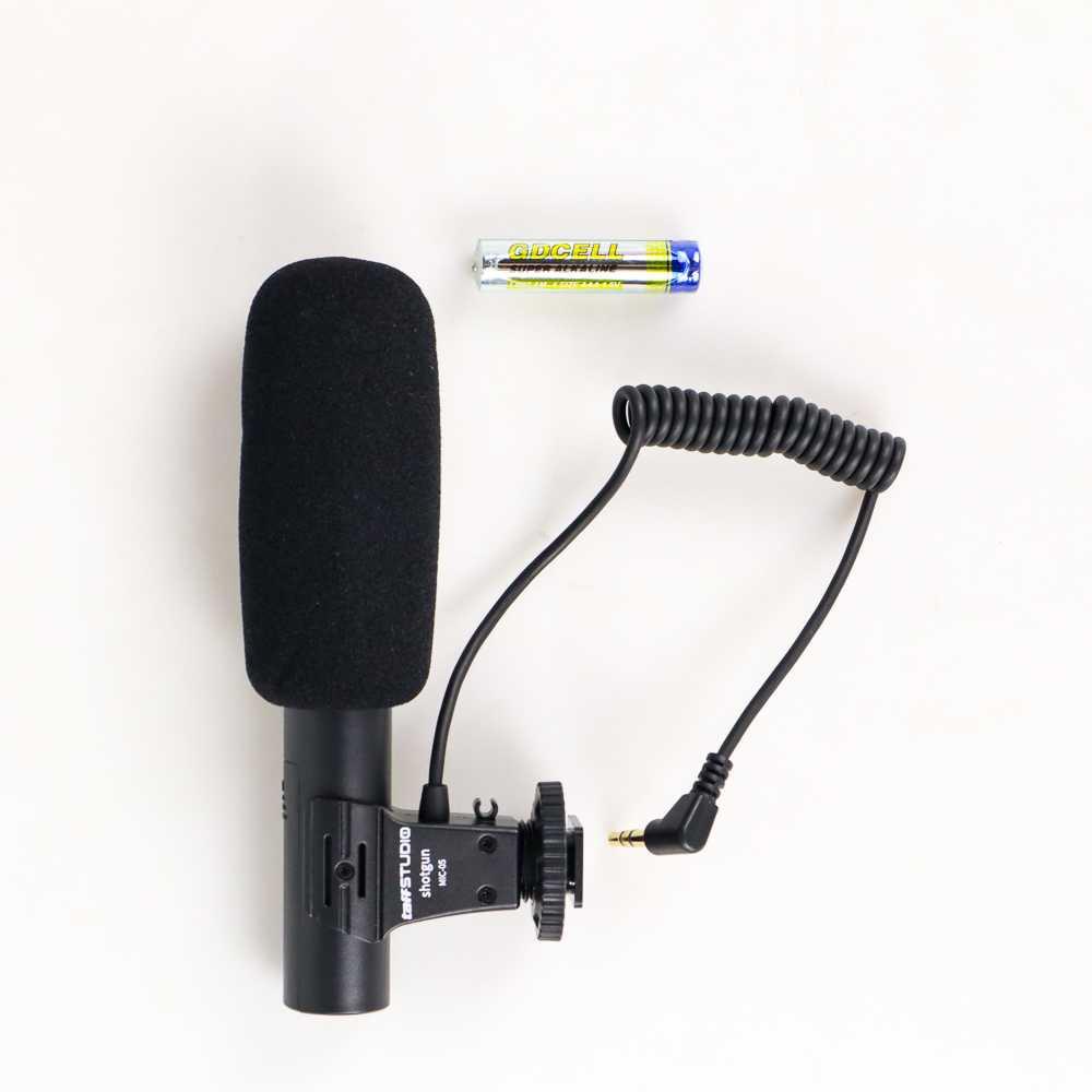 TaffSTUDIO Shotgun Microphone untuk DSLR IC-05