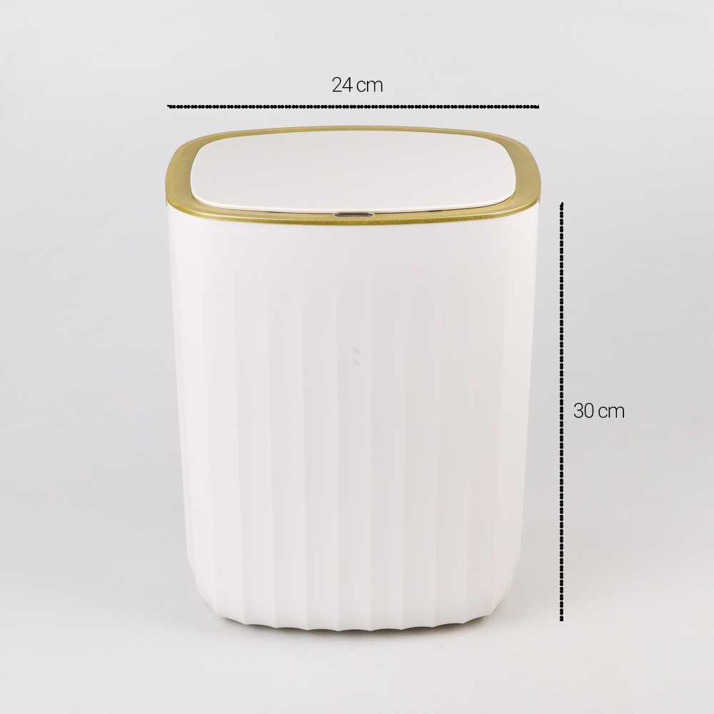 Tempat Sampah 10L JB5811 Smart Trash Can Motion Sensor Dustbin Tempat Sampah Mini Tempat Sampah Injak Tempat Sampah Kamar Tempat Sampah Mobil Tong Sampah Mini Keranjang Sampah Tempat Sampah Aesthetic Tong Sampah Injak Bak Sampah Tempat Sampah