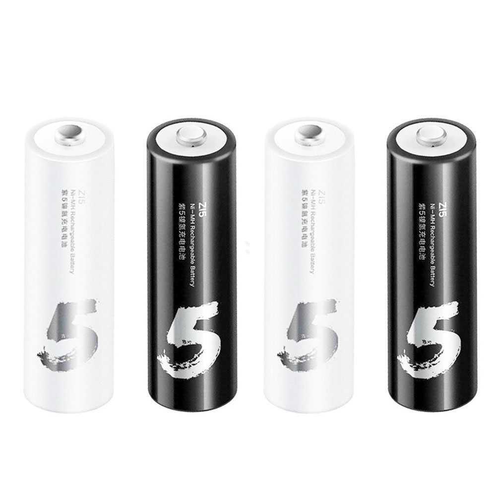 ZMI Zi5 Batu Baterai Cas Rechargeable AA NiMH 1.2V 1800mAh 4 PCS