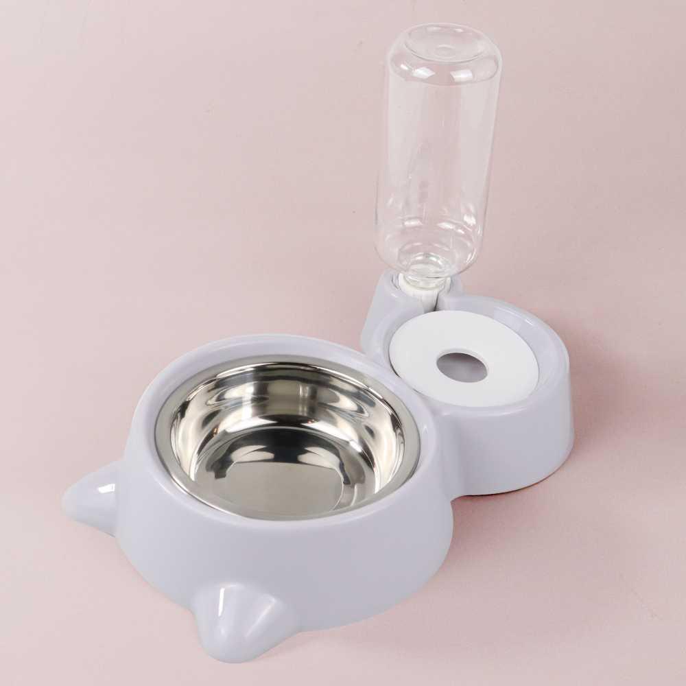 Tempat Makan Minum Hewan Peliharaan Feeding Dishes CH50501 PTLOM Stainless Hewan Peliharaan Tempat Makan Kucing Anti Semut Otomatis Tempat Makan Anjing Stainless Tempat Makan Anti Semut Tempat Makan Gantung Tempat Makan Anjing Otomatis Tempat Makan Hewan