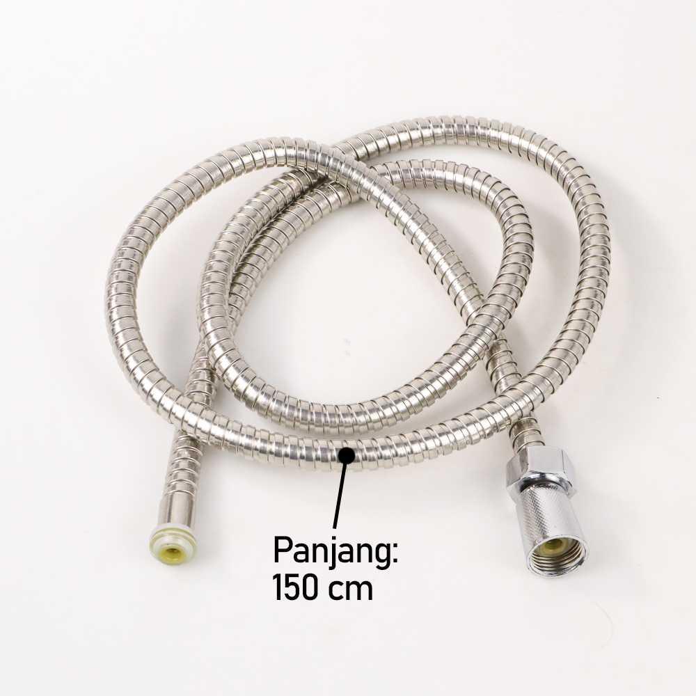 Selang Shower Fleksibel Universal Shower Hose 1.5 Meter M15