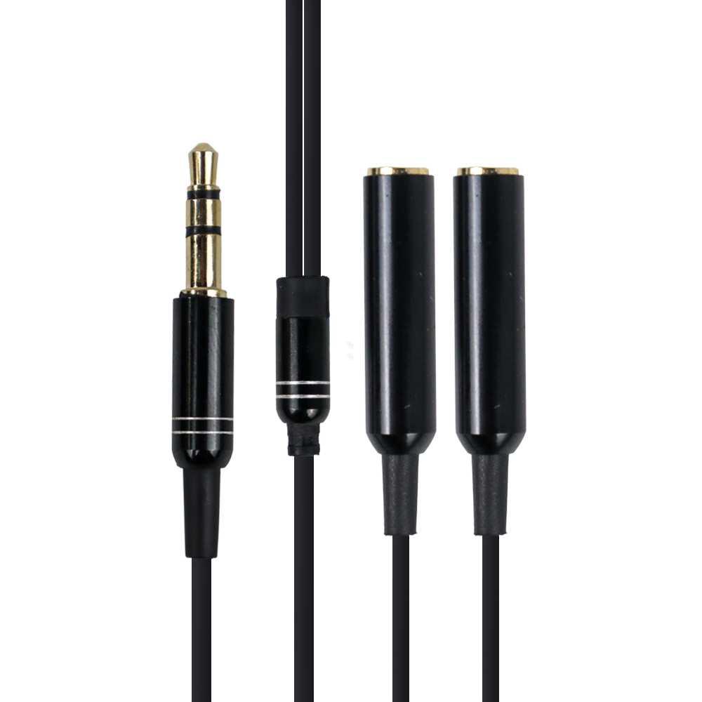 Overfly Kabel AUX Audio 3.5mm Male ke 2 x 3.5mm Female HiFi - AV114