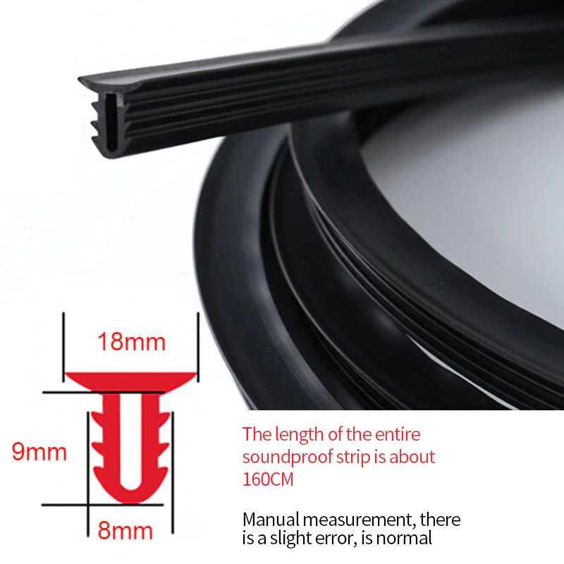 SEAMETAL Sealing Strip Interior Mobil Sound Insulation 1.6 m - C3793