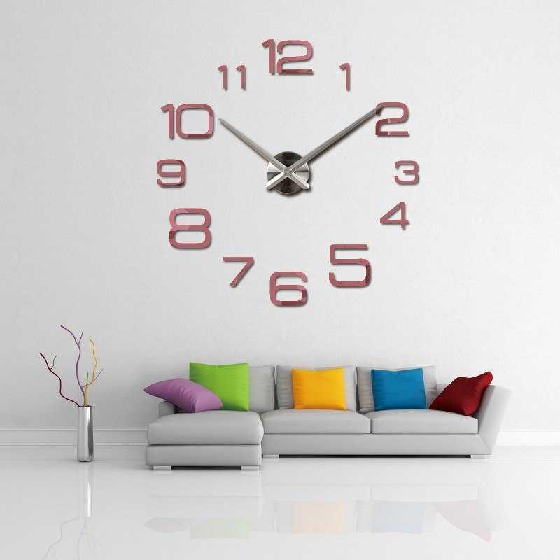 Jam Dinding Besar DIY Giant Wall Clock 100cm Model Numeral - JM-16