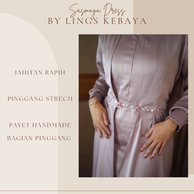 Bridesmaid Dress Kondangan Muslim Sage Green Dusty Pink Rosegold Mauve Taro Broken White Bronze Teracotta