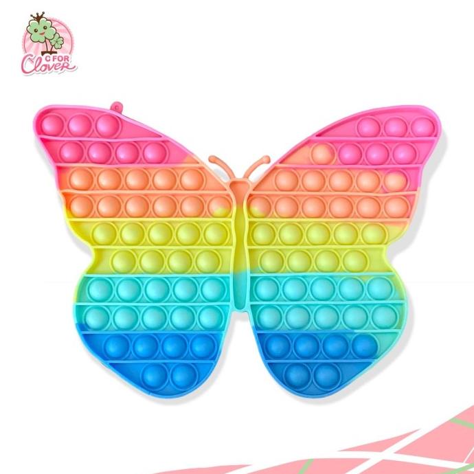 POP IT JUMBO XL BUTTERFLY / popit tiktok viral kado keh04