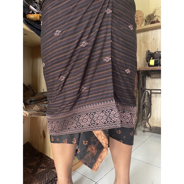 saput endek lurik bordir