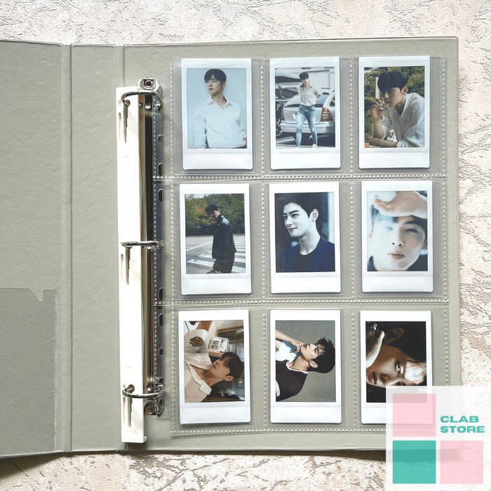 

Binder Bambi A4 3 ring 25mm Photocard Kpop Filing Namecard - Pastel Purple