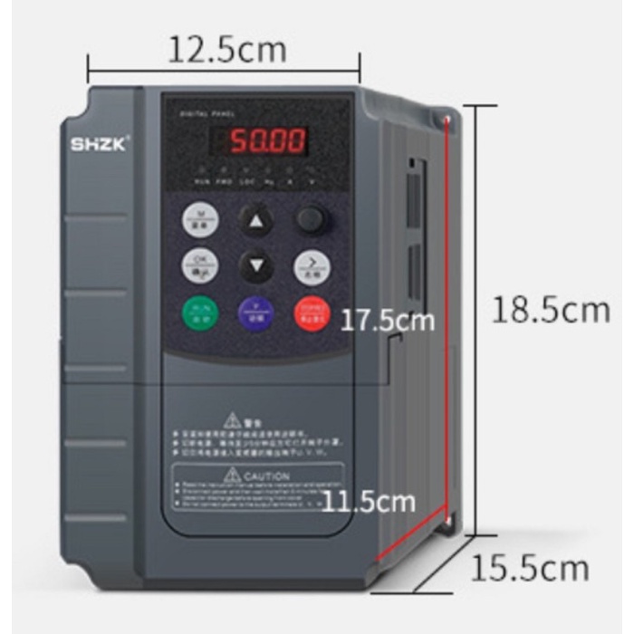 Terlaris Inverter Shzk 4Kw 380V 3Phase 3P 5Hp Vfd Variable Frequency Drive