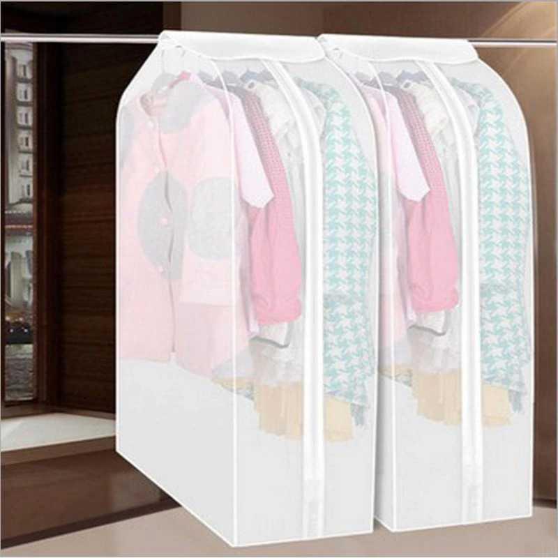 YIXIN PEVA Cover Pakaian Anti Debu Cloth Organizer 60x50x90cm PE1 Plastik Vakum Pakaian Cover Baju Plastik Vacum Pakaian Plastik Gantungan Baju Anti Debu Cover Gantungan Baju Anti Debu Plastik Pakaian Plastik Pakaian Gantung Cover Plastik Koper Anti Debu