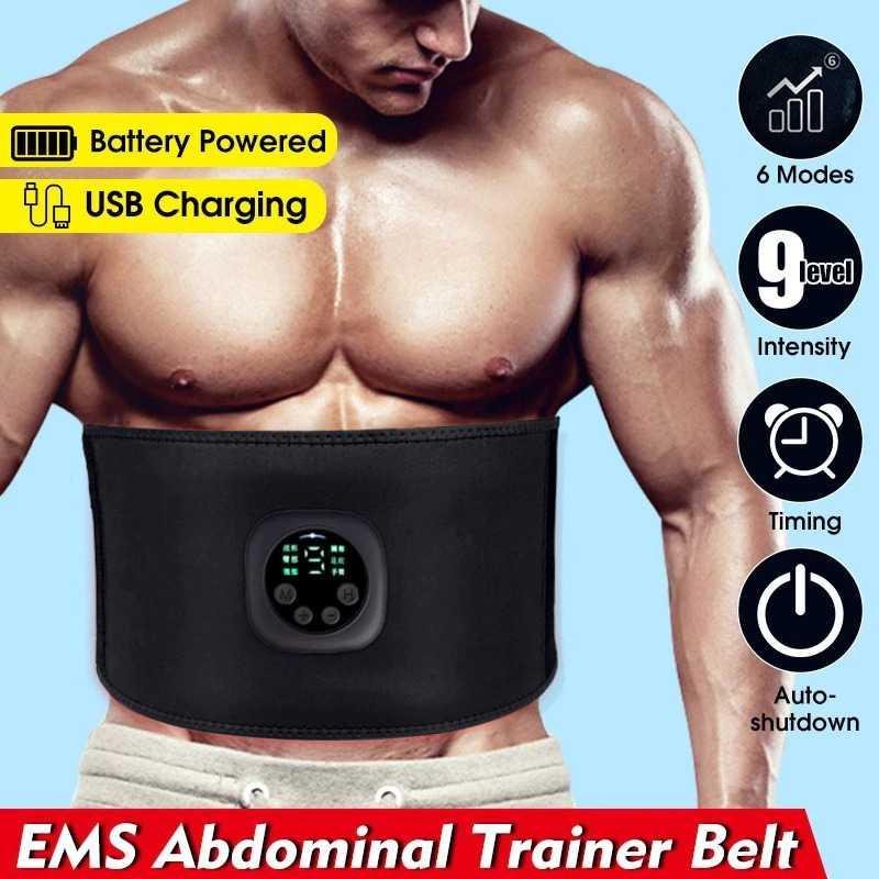 SONGYI Alat Stimulator Otot Fitness Belt Six Pack EMS Muscle - B77