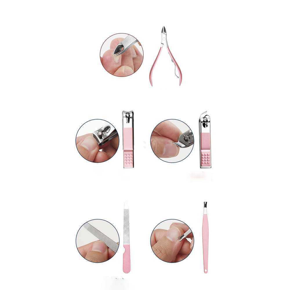 Set Gunting Kuku Manicure Pedicure 18 PCS Biutte.co Nail Art ZJQ-18 Sugar Baby Gunting Kuku Baby Safe Newborn Gunting Kuku Bayi Gunting Kuku Set Gunting Kuku Cantengan Manicure Set Potong Kuku Bayi Set Newborn Bantengan Manicure Gunting Kuku Miring Pemoto