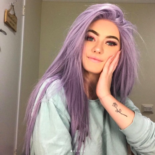 CHAOBEN 02 LAVENDER pewarna rambut pastel ungu - HANYA CAT