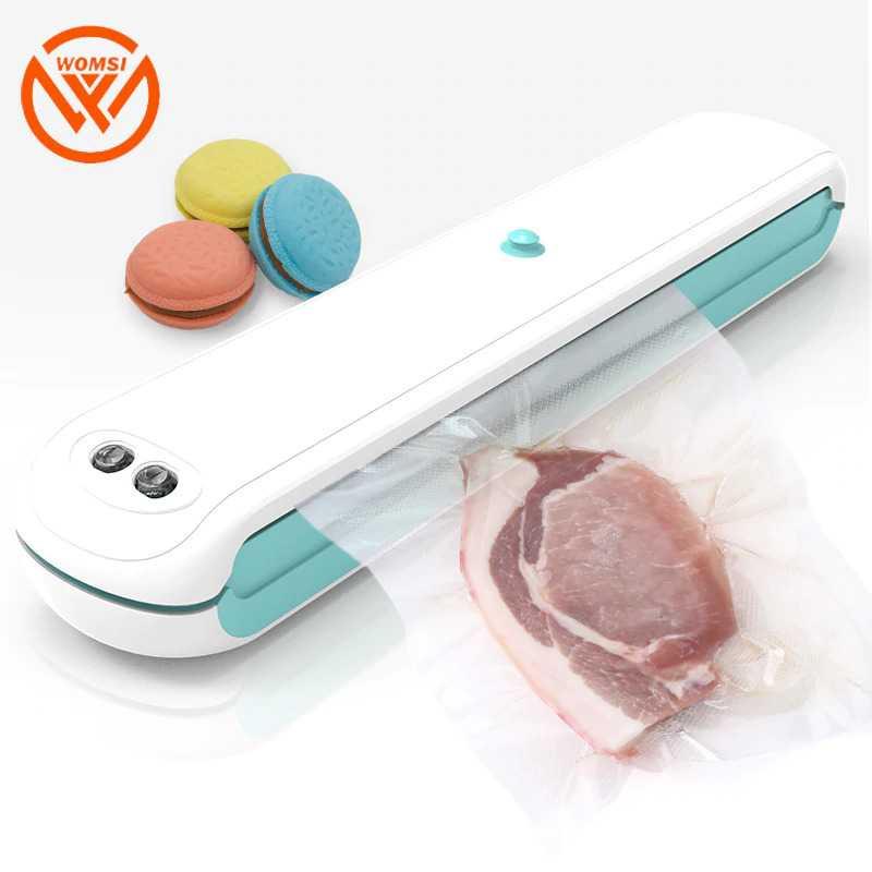 WOMSI Pompa Vacuum Sealer Makanan Single Pump with 10 Bags - SX-360