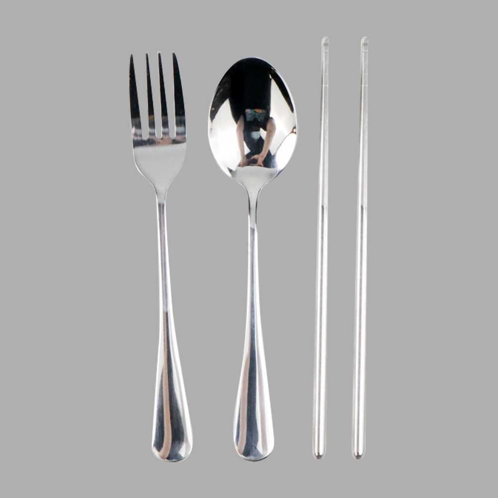 Nordic Cutlery Set Sendok Garpu Sumpit Stainless Steel - NP304