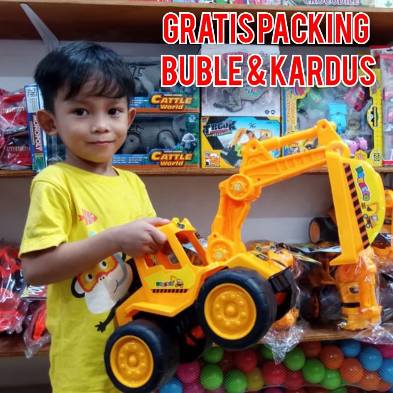 Mainan anak laki laki terbaru mobil truk bego besar Kolbeko murah