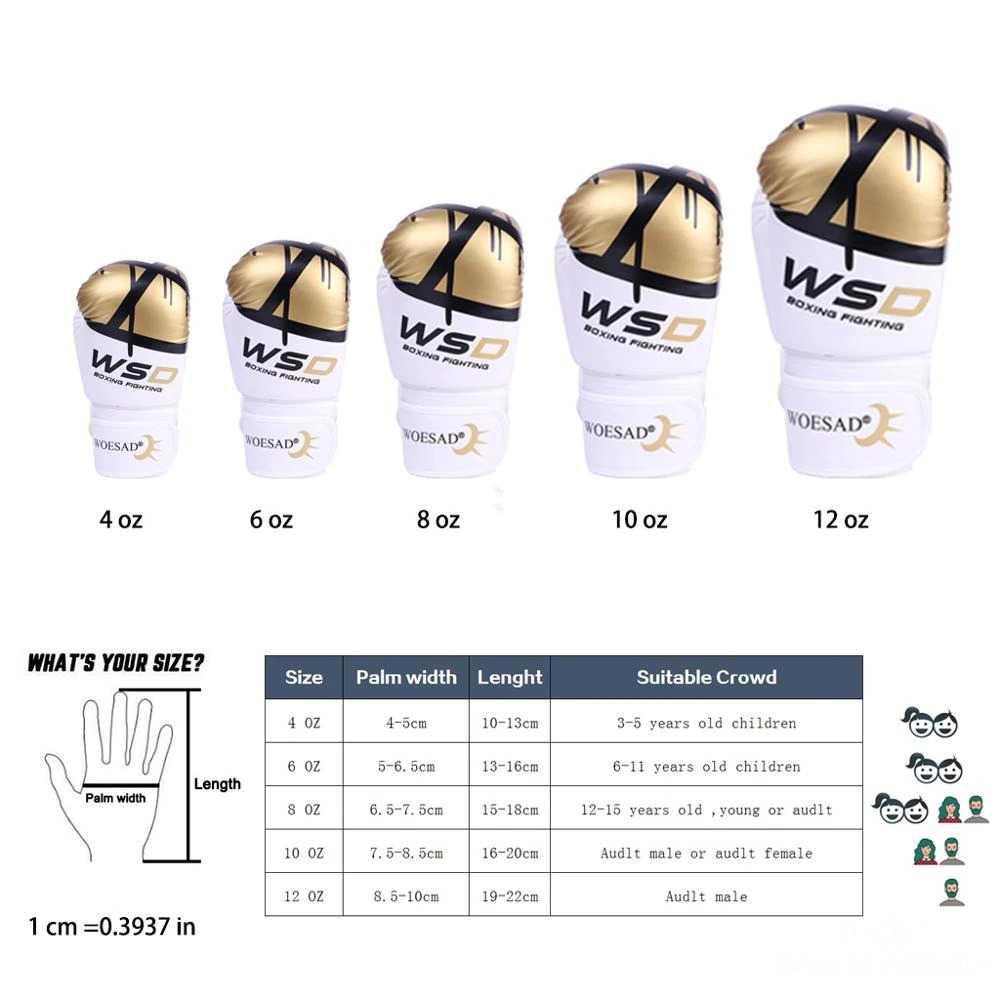 WOESAD Sarung Tangan Tinju MMA UFC Boxing Muay Thai Glove SD-85