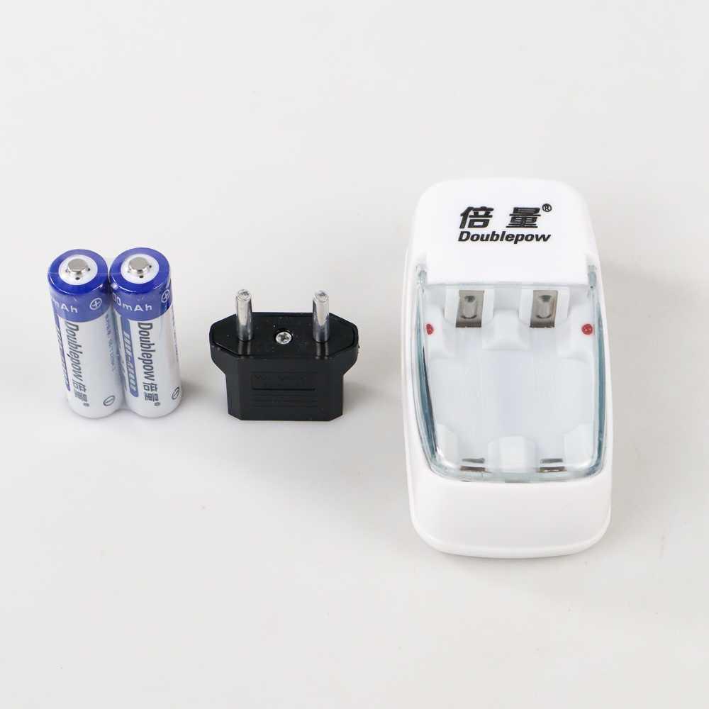 DOUBLEPOW Charger Baterai 2 slot AA/AAA with 2PCS AA 800mAh DP-B01 Charger Baterai Tamiya Type C Baterai Aa Baterai Aaa Taffware Fast Charging Charger Baterai Charger Fast Charging Charger Baterai Aa Aa Aaa Charger Batre Batrai Aa Charger Batre Aa Batre