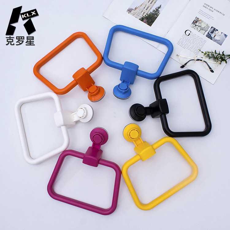 Gantungan Handuk - KLA1834 Hanger Towel Holder Ring Strong Suction Gantungan Baju Dinding Rak Gantungan Baju Gantungan Baju Tempel Gantungan Tempel Dinding Gantungan Dinding Gantungan Kamar Mandi Standing Hanger Tempat Gantungan Baju Stand