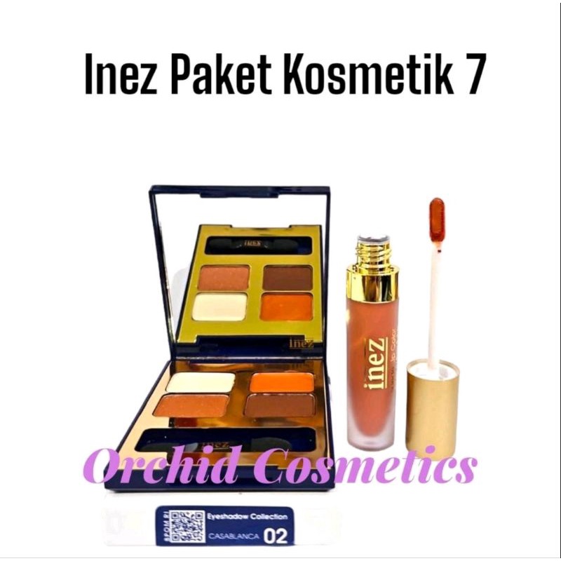 Inez Paket Bundling Kosmetik Makeup Hemat 1 Set