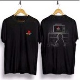 Kaos Distro Playstation Bahan 100% baik / Kaos distro pria dan wanita