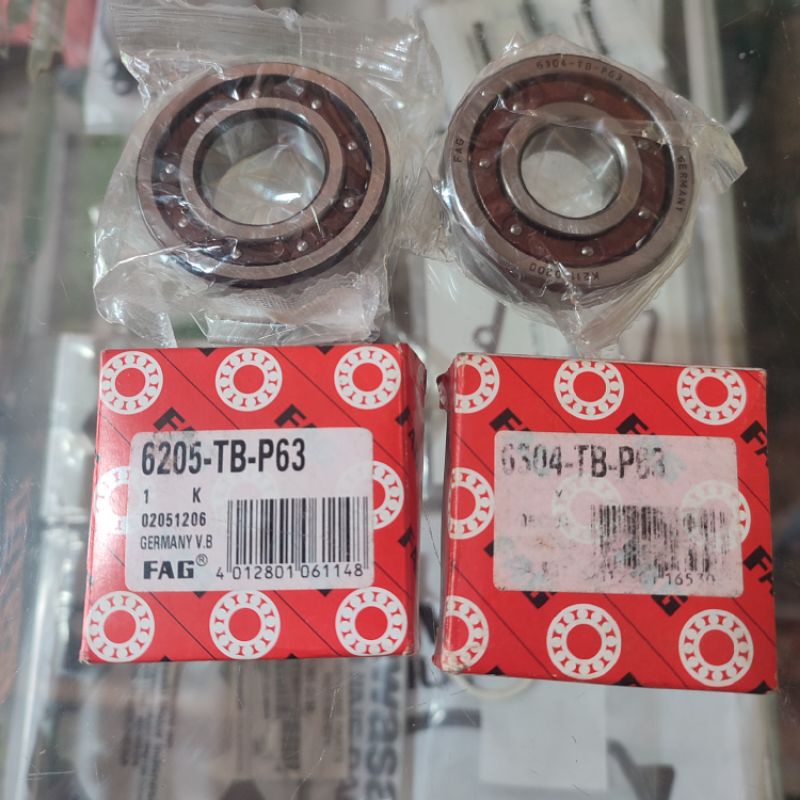 bearing klaher fag krukas rxking 6304 6205 high speed