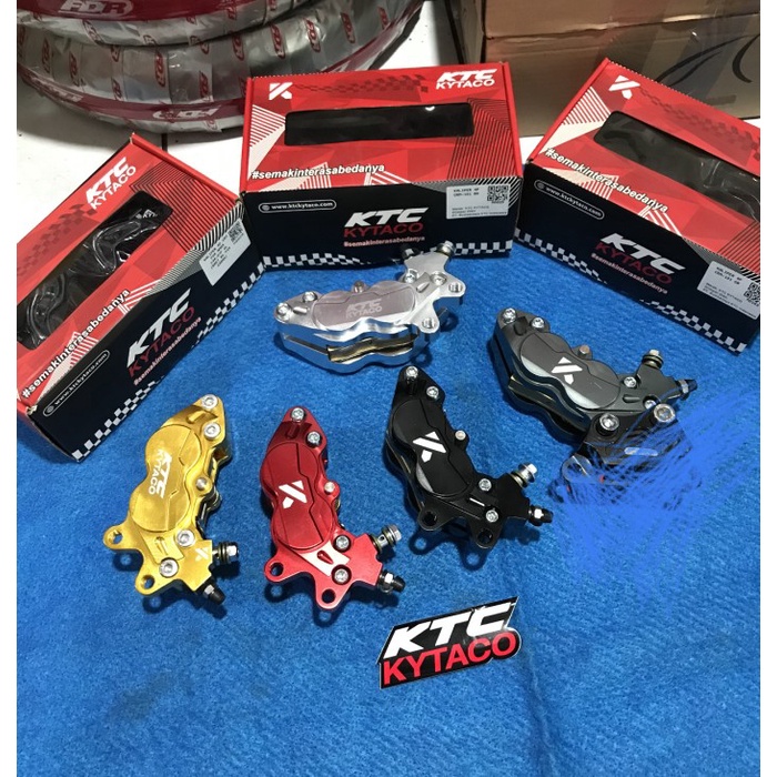 kaliper 4 piston ktc kytaco kaliper 4 piston universal kanan origina