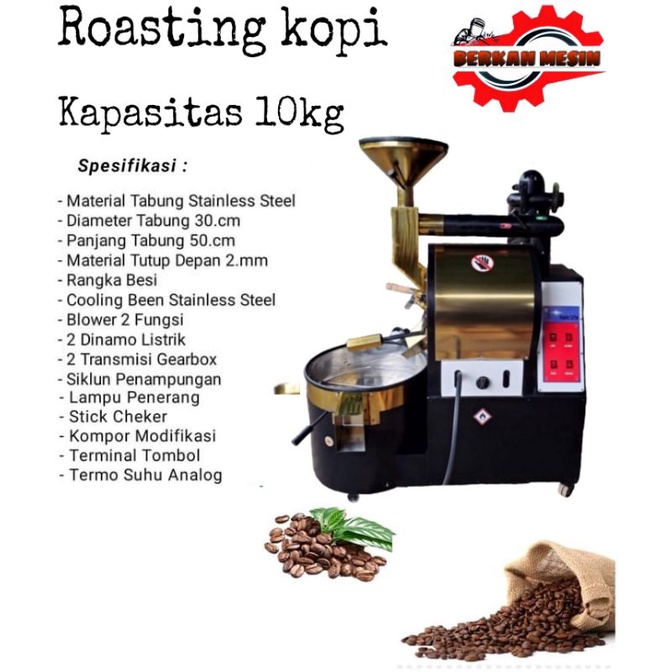 MESIN ROASTING KOPI/SANGRAI KOPI