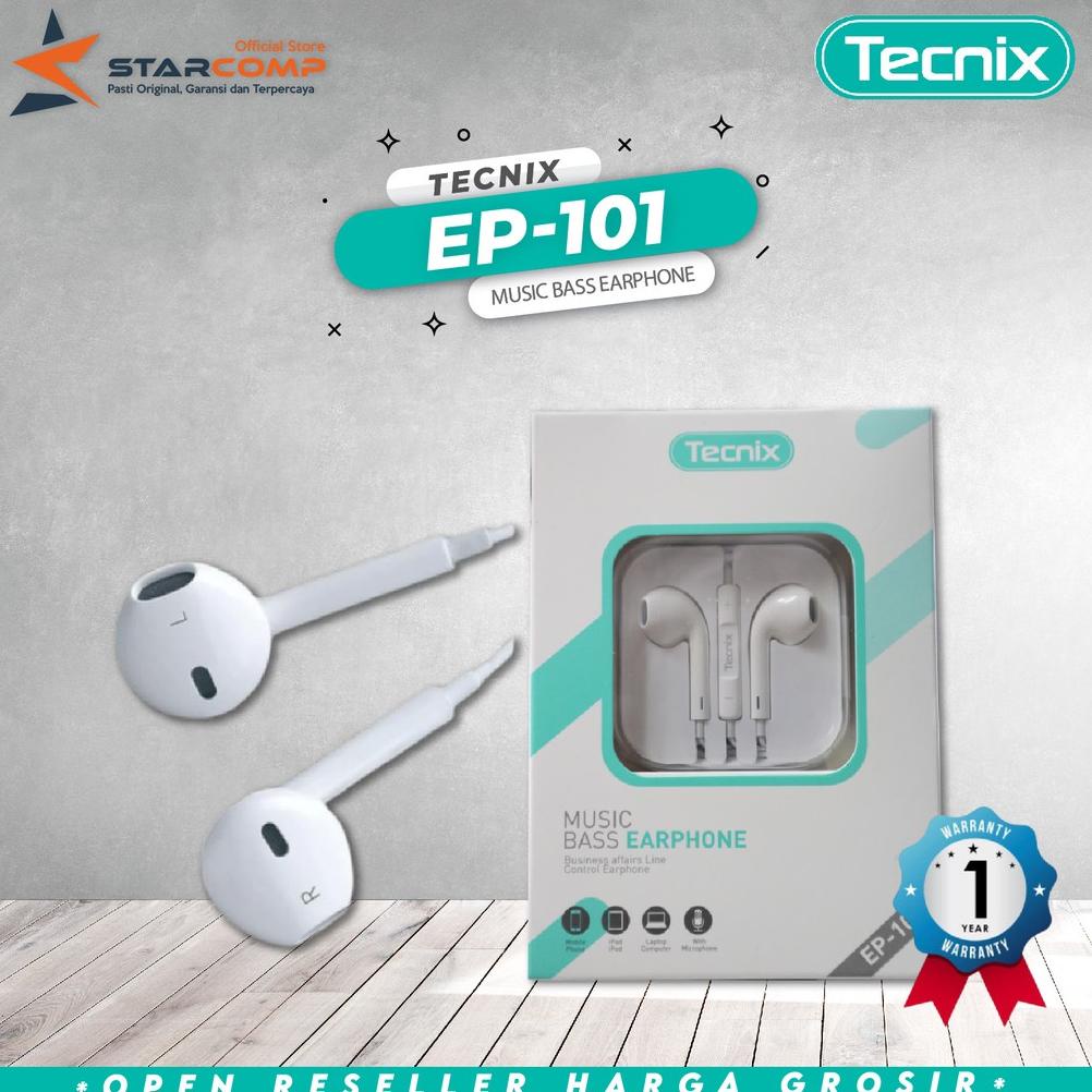 Earphone TECNIX EP-101 Music Bass Earphone
