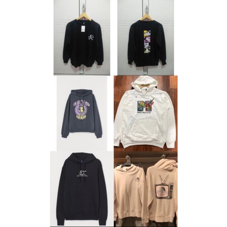 [5.5 SALE] HOODIE & CREWNECK SUN AND THE MOON // MTV WHITE // E.T BLACK // BE KIND // ETC