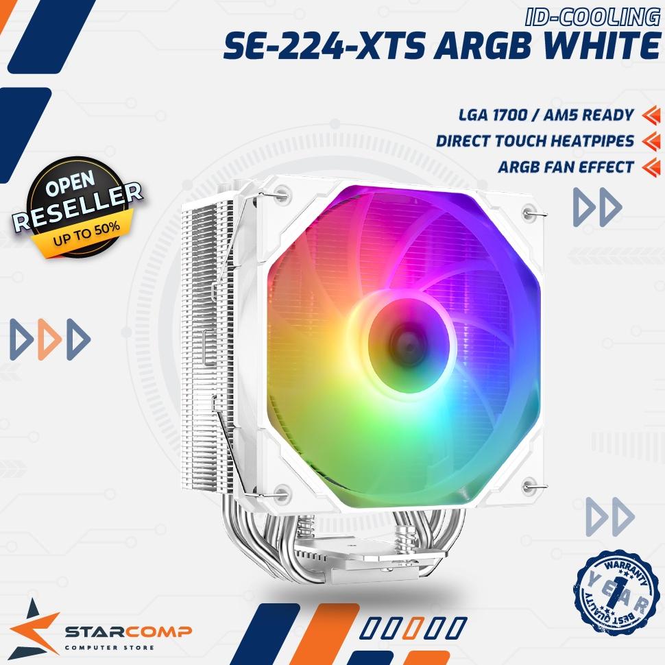 ID-COOLING SE-224-XTS ARGB WHITE CPU Cooler (Intel/AMD)