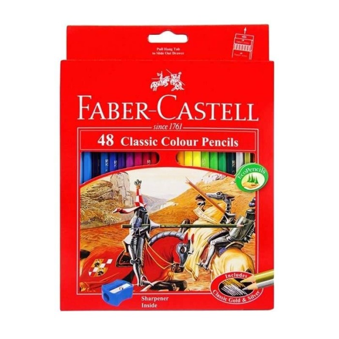 

Terlaris Pensil Warna 48 Faber Castell Classic