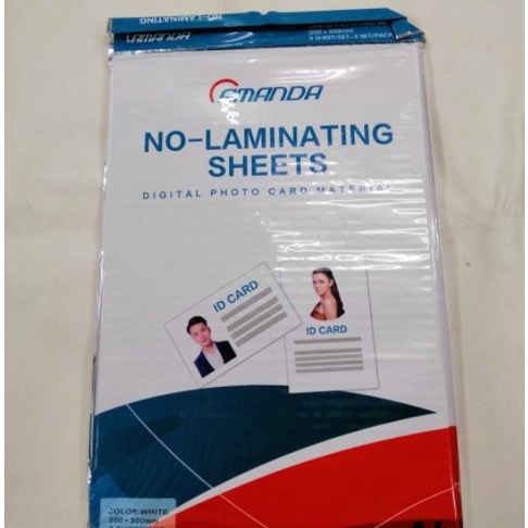 

Terlaris Kertas Pvc Bahan Id Card Amanda /5 Sheet Pvc Id Card Printable Card A4