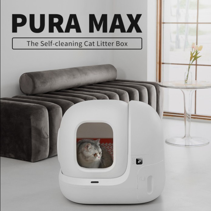Terlaris Petkit Pura Max Smart Self Cleaning Cat Litter Box