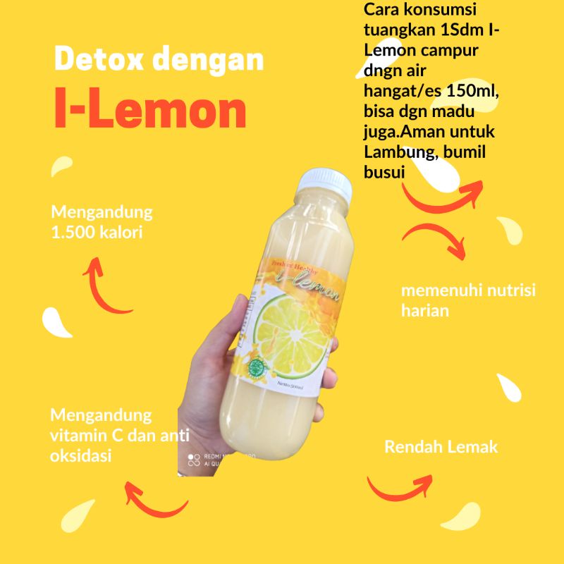 

Sari Lemon Asli Botol Polos 250ml Fresh+ Halal+Bpom+Murni