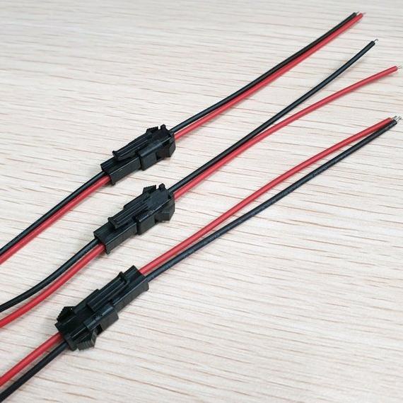 Kabel SM 2 pin  male dan female