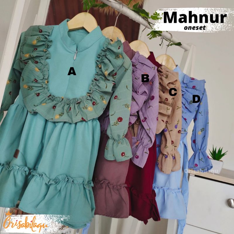 Ready Set pakaian muslim & hijab anak perempuan by Sabila