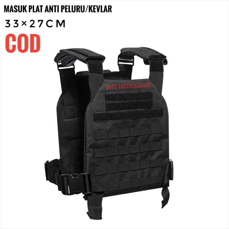 Tactical Vest Plate Carrier Safety Vest Body Vest Brimob outdoor Taktis Body Armor Rompi Anti Peluru