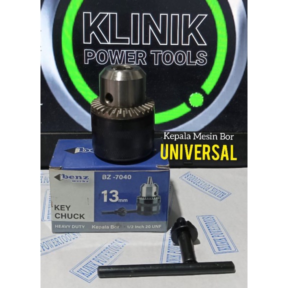 Kepala bor 13mm Universal (drat) by BENZ