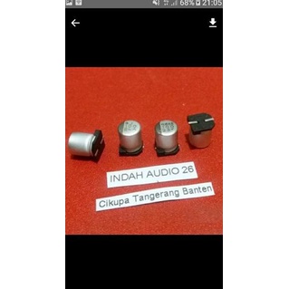 ia26 SIZE D6.5X8mm 100uf E 25v ELKO SMD elco 100 uf 25 V solid