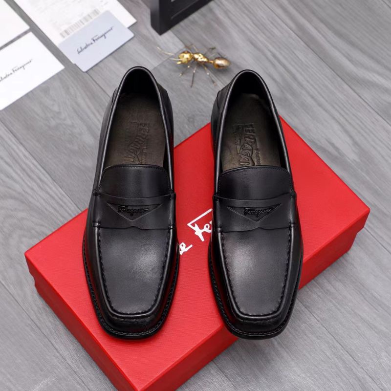 sepatu formal cowok pantofel pria slip on shoes men oxford mirror p1shoes hitam