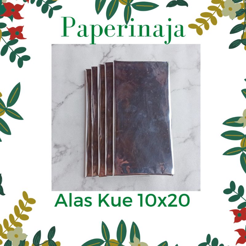 Alas Kue Tart Ukuran 10x20 Alas kue tart | Alas Kue Persegi | Alas Kue Ulang Tahun | Alas Kue Kertas
