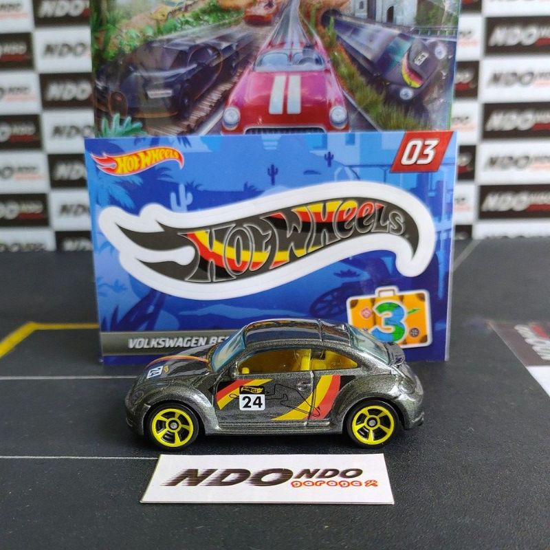 Hot Wheels VW Volkswagen Beetle Grey NEW Loose - 2022 Mystery Models