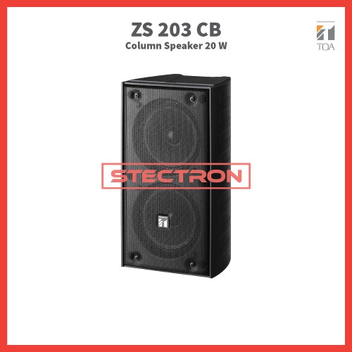 COLUMN SPEAKER TOA ZS-203 CB / CW (20W)