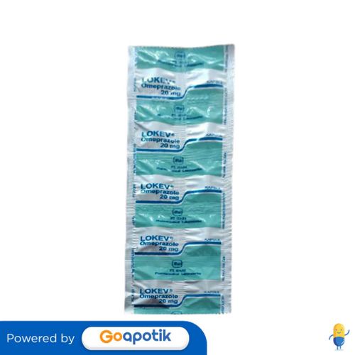 LOKEV 20 MG STRIP 10 KAPSUL