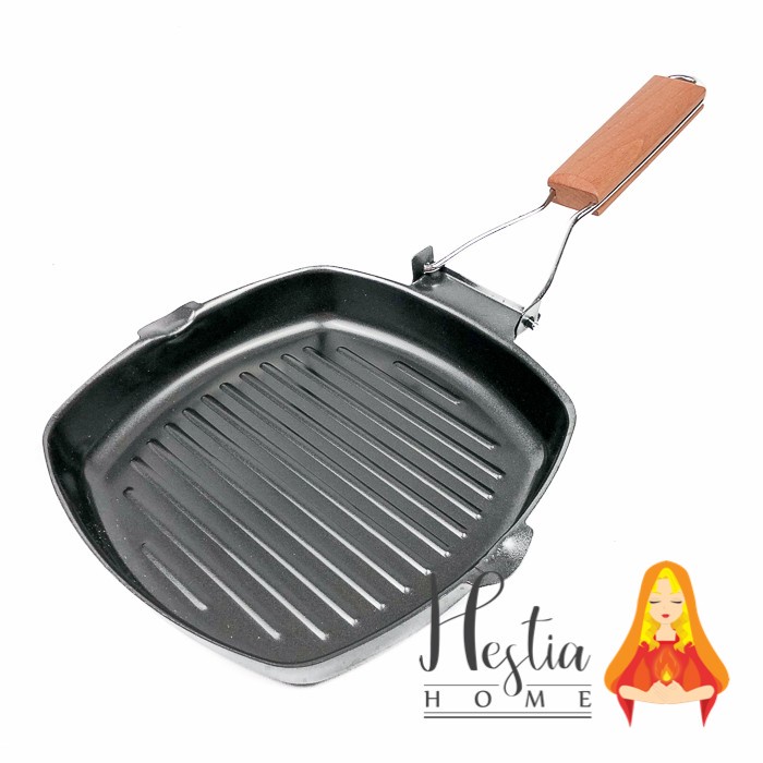 grill pan  BBQ Grill Pan Wajan Panggangan Griller Korea(E5W8) pemanggang sosis gratis ongkir grill p