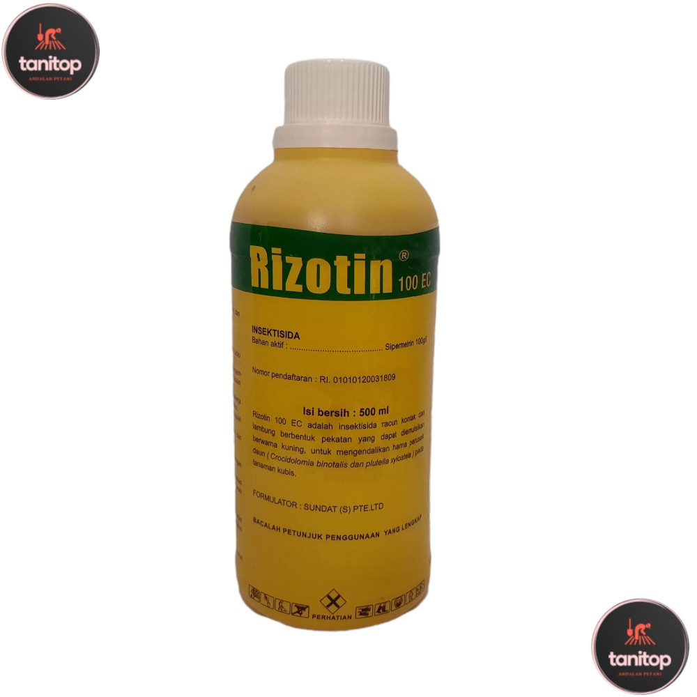 Rizotin 500 ml Insektisida Ulat Grayak Ampuh