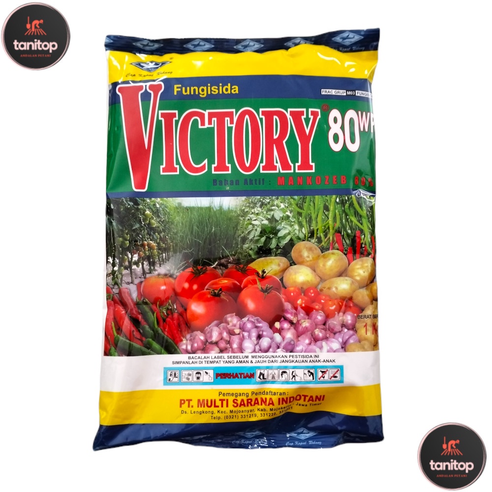 Victory 80 WP 1 Kg Fungisida Mankozeb Anti Jamur