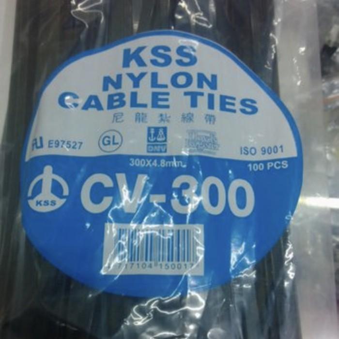 

Terlaris Klip Kabel Ties / Kabel Tis / Cable Tie Cv 300 Kss 30Cm Cv300