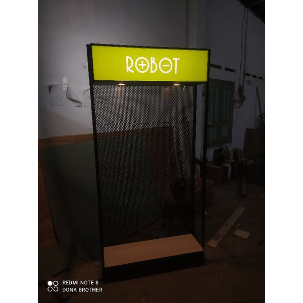 rak asesoris hp uk custom tinggi 2,4m